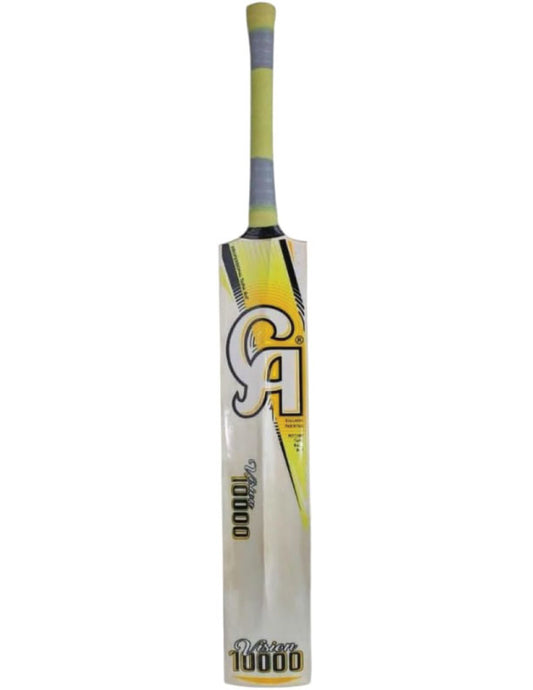 CA Vision 10000 Cricket Bat – Tennis Ball / Tape Ball | Lightweight Power Bat
