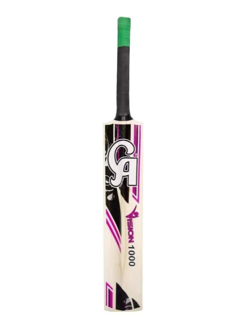CA Vision 1000 Cricket Bat – Tennis Ball | Lightweight Power Bat