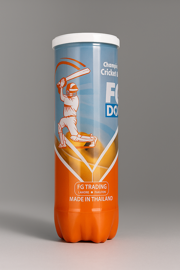 FG Don Cricket Tennis Balls – 3 Ball in Pack Premium High-Bounce Tennis Cricket Balls by Dubai Sports Pro