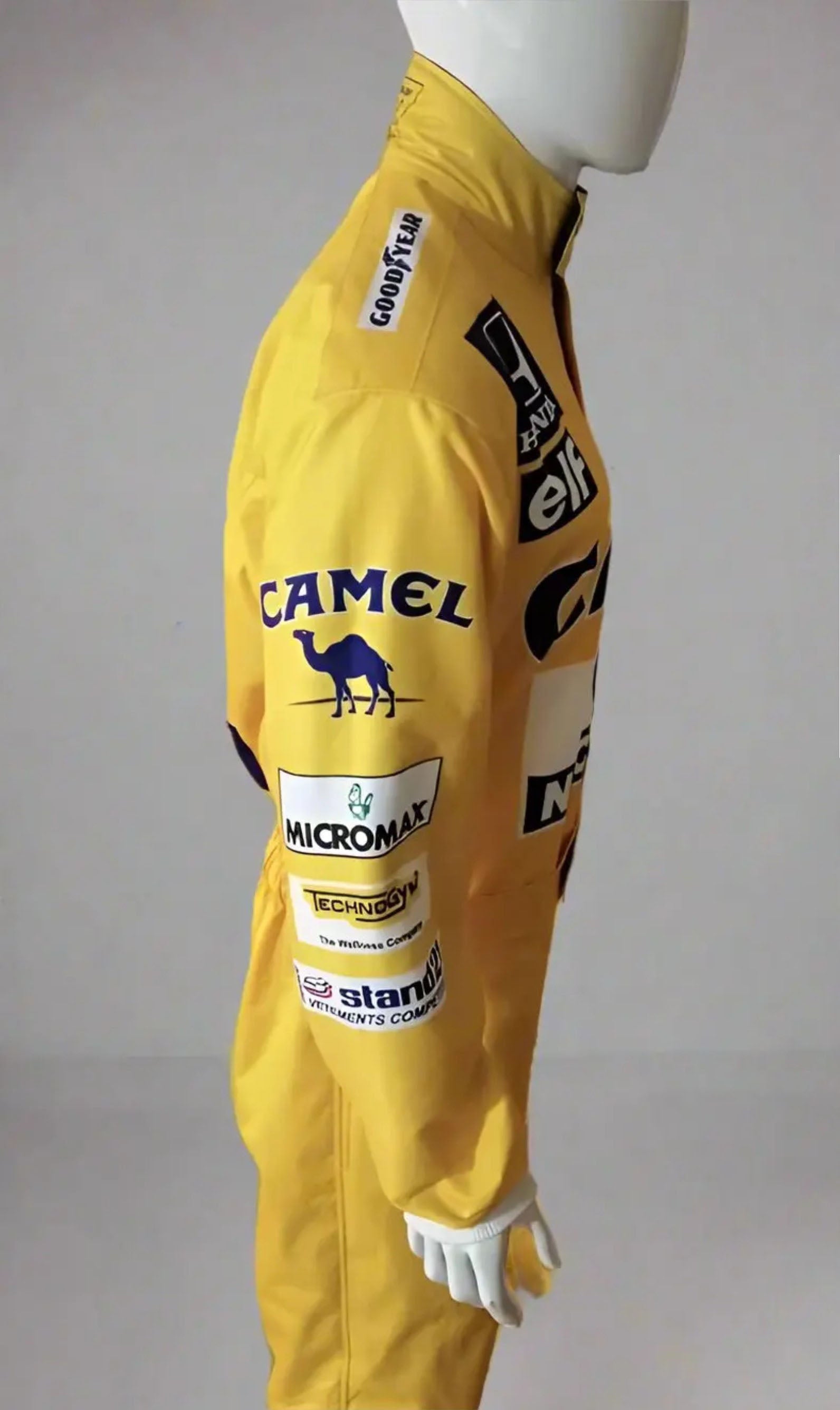Camel Suit F1 Race Suit - Dubai Sports Pro