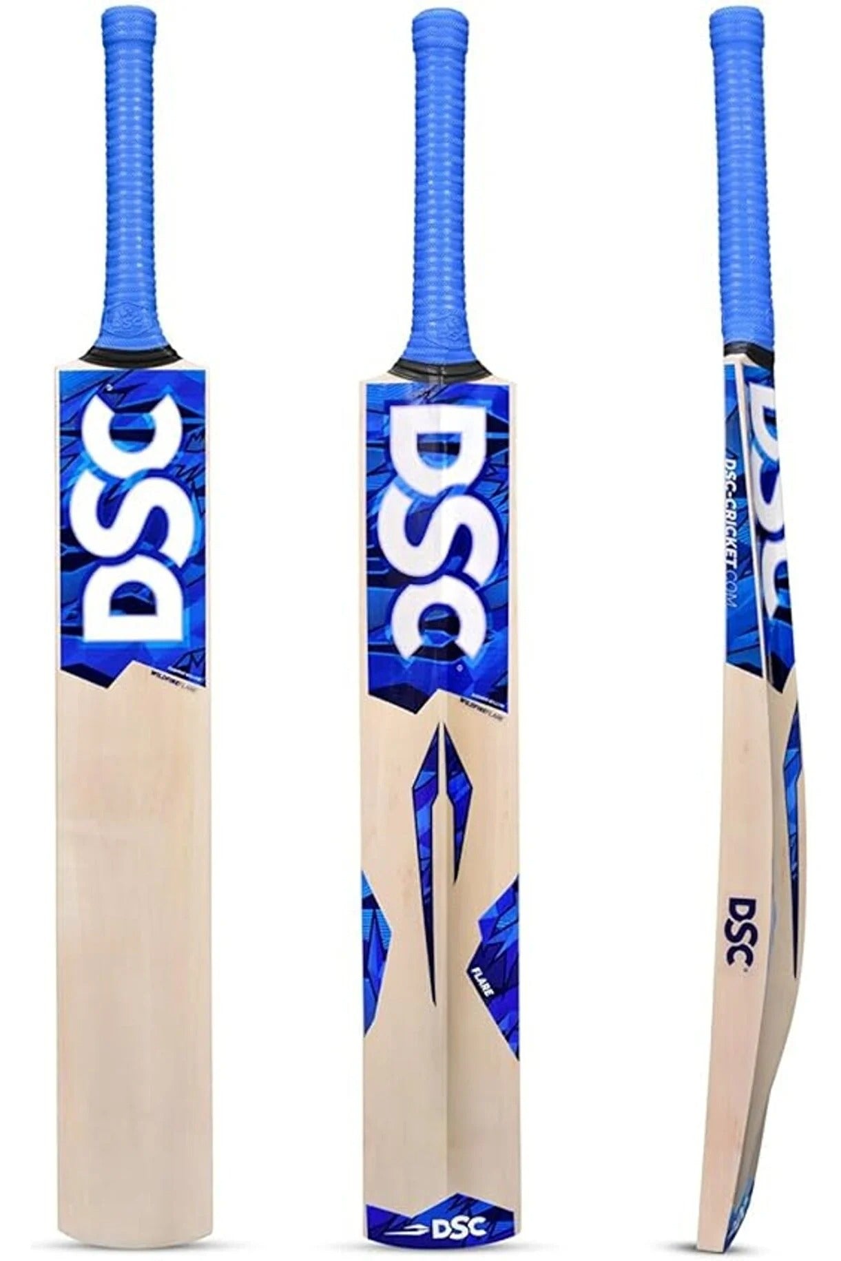 DSC Wildfire Flare Cricket Bat – Short Handle | Kashmir Willow | Power Hitting Edition