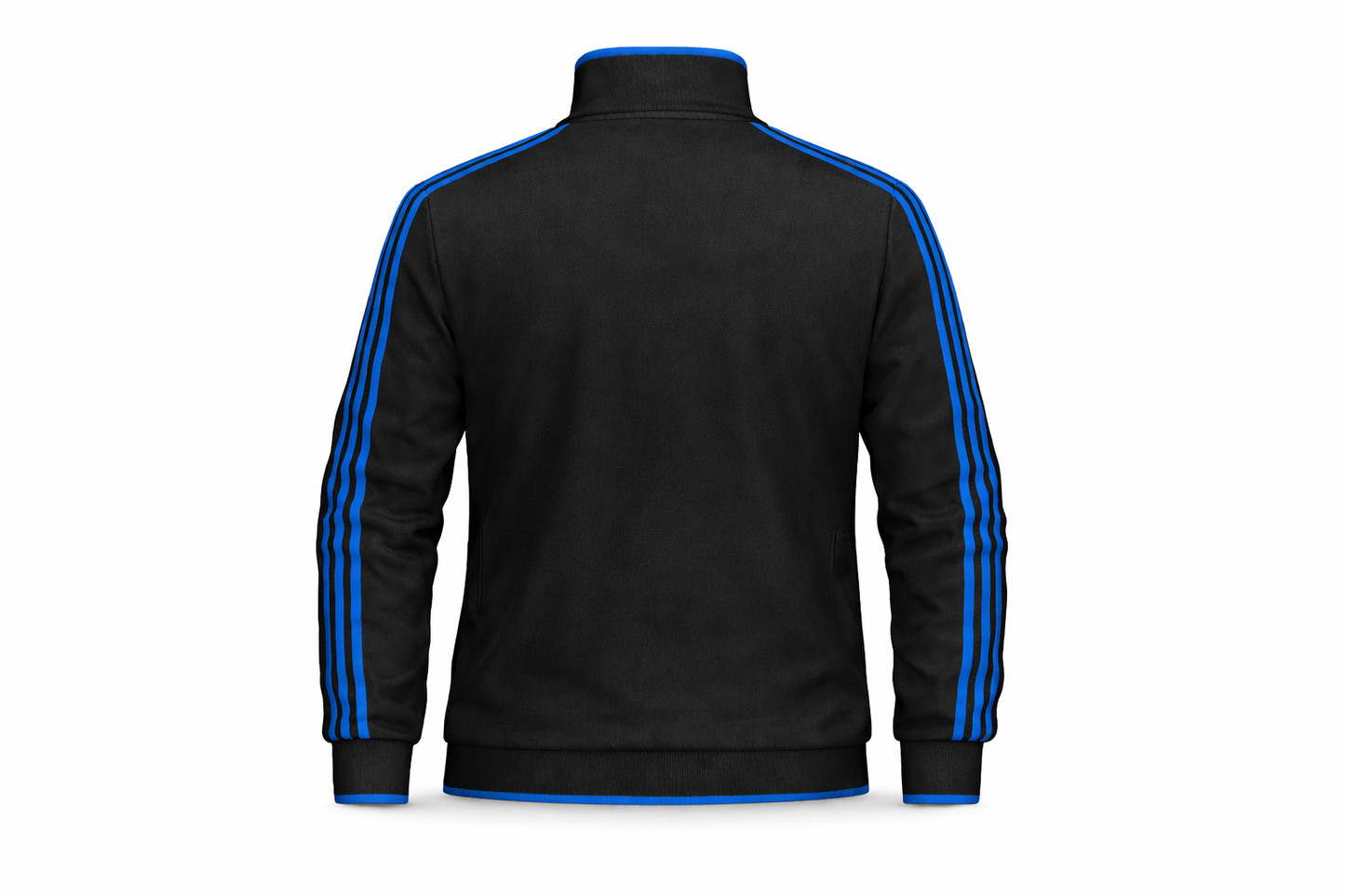 Dubai Sports Pro Classic Sports Jacket – Black & Blue Edition (DSK-J-01)