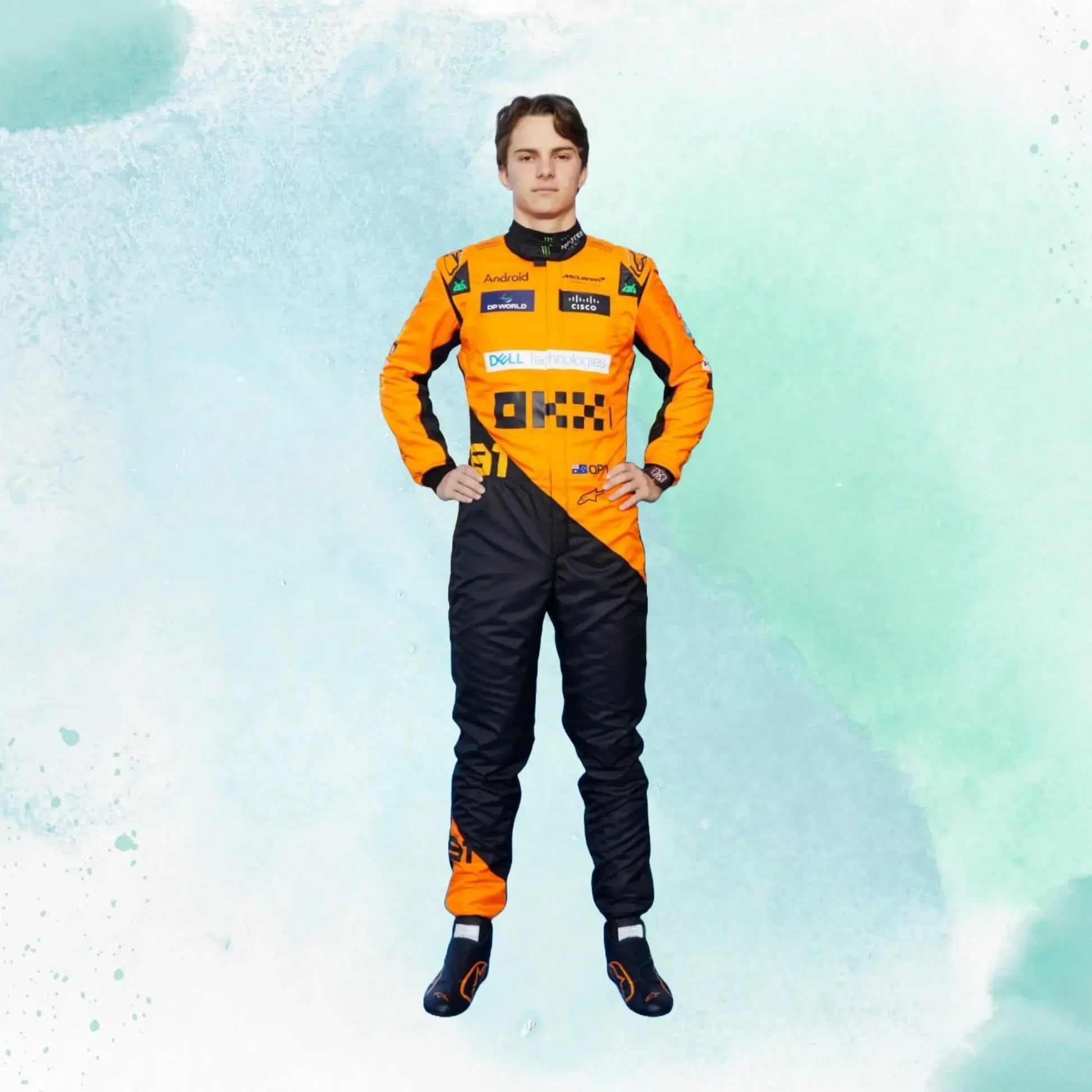 Maclaren Oscar Piastri 2024 Race Suit - Dubai Racing Gear - Dubai Sports Pro
