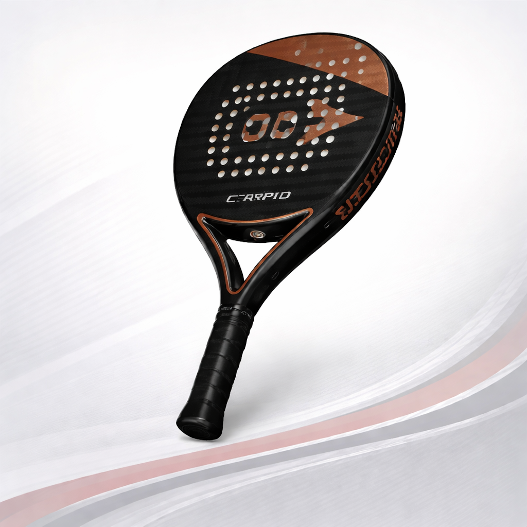 Dunlop Rapid Control 4.0 Padel Racket – Premium Control & Precision Paddle (Brown/Black)