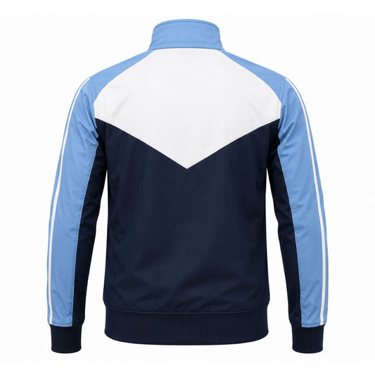 Sky Blue Sports Track Jacket | Premium Full Zip Performance Jacket | Dubai Sports Pro