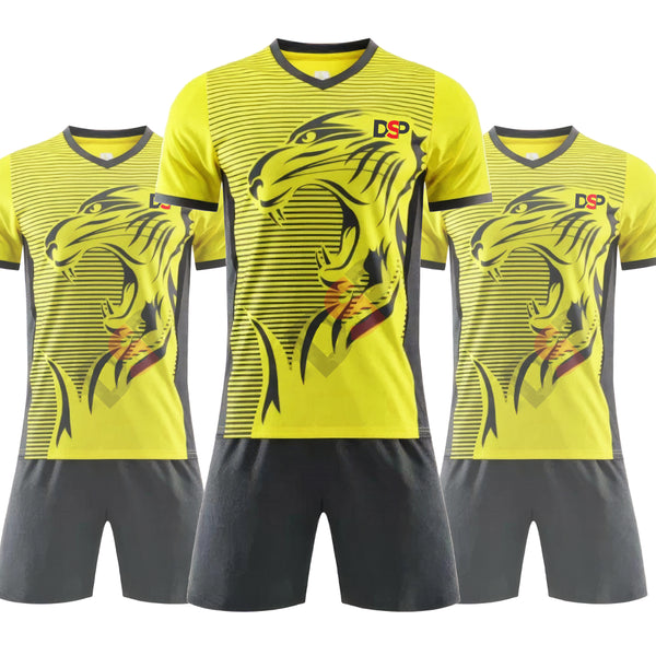 Dubai Sports Pro Panther Soccer Uniform – Breathable Sports Kit for All