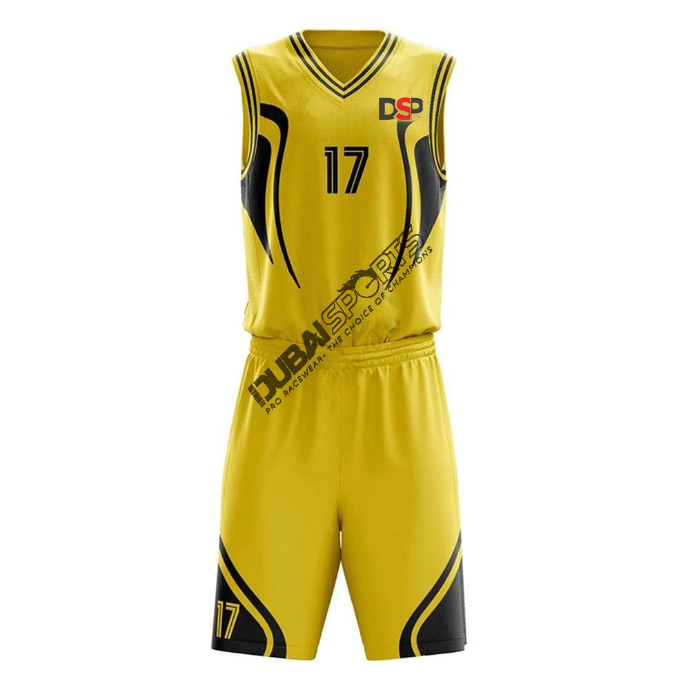 Dubai Sports Pro Basketball Uniform – SI-1103 Custom Team Edition