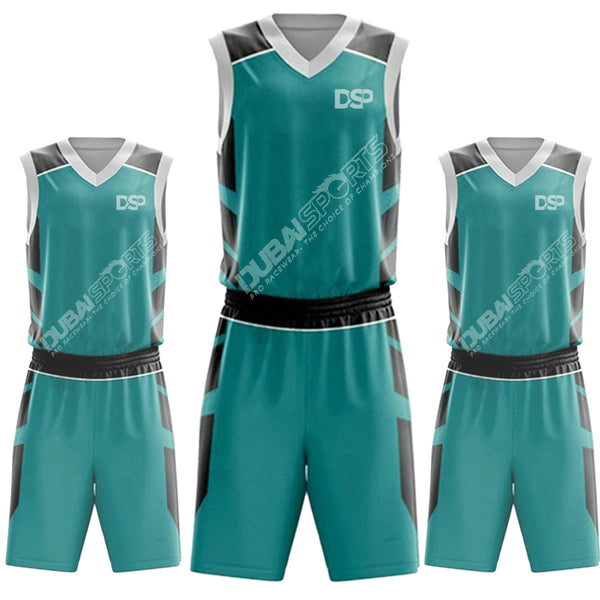 Dubai Sports Pro Basketball Uniform – SI-1106 Custom Team Edition