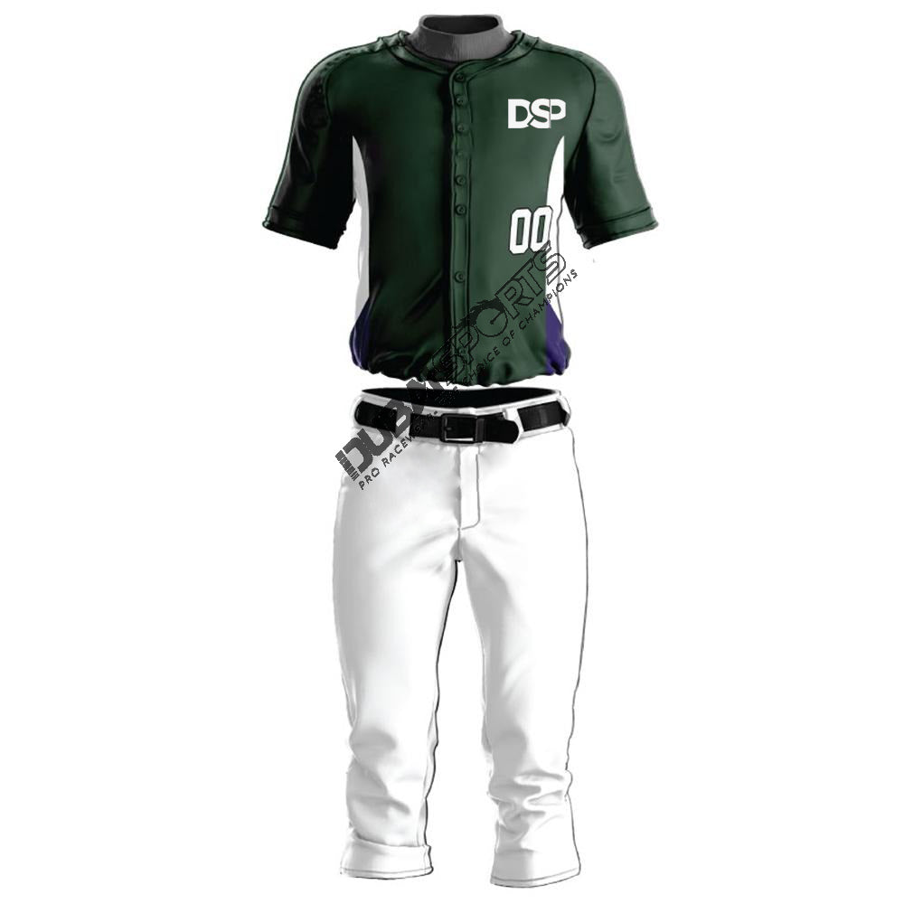 Dubai Sports Pro Baseball Uniform – Custom Team Edition (SI-1203)