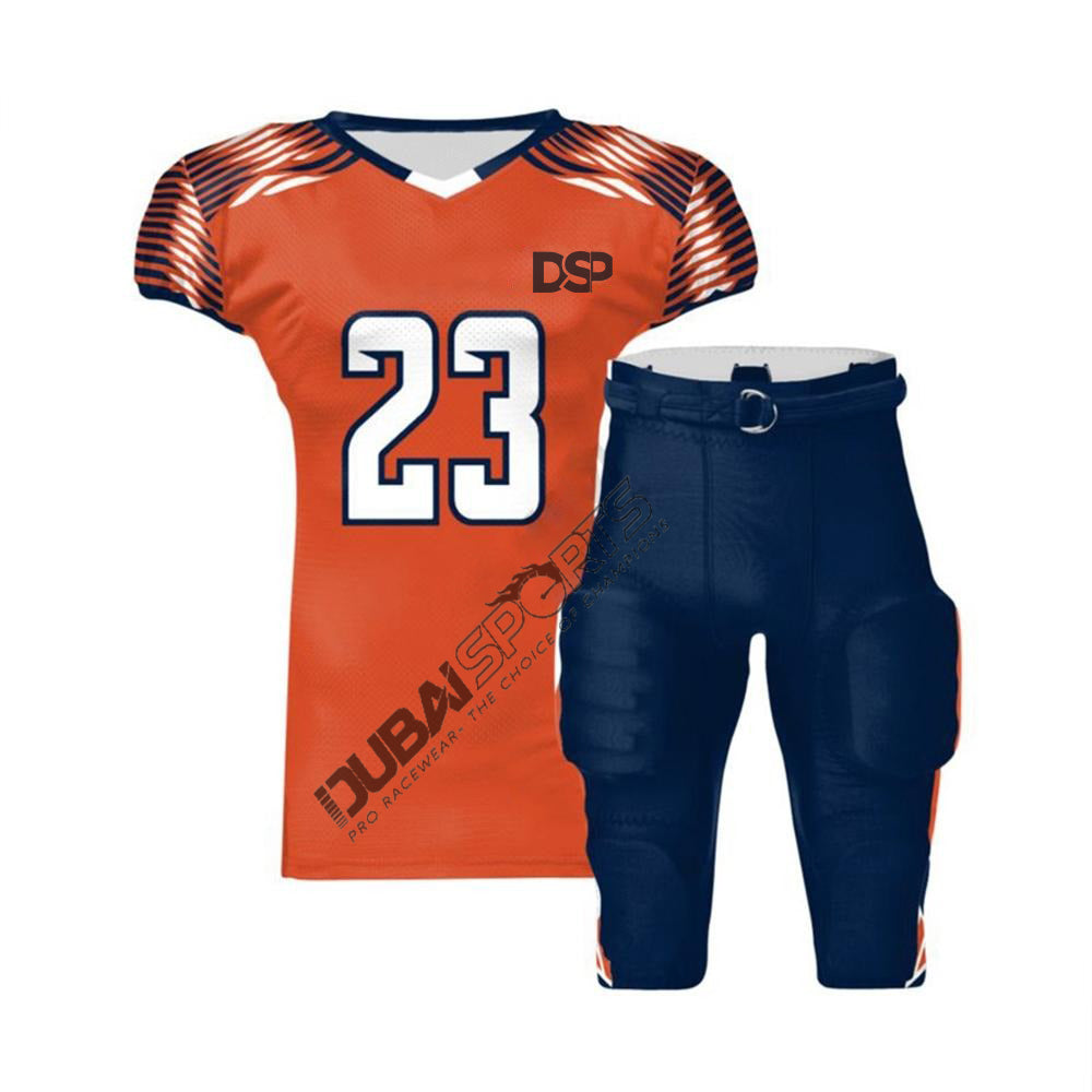 Dubai Sports Pro American Football Uniform – Custom Team Edition (SI-1403)