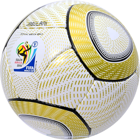 South Africa 2010 Golden Football – Size 5 Hand Stitched (Pack of 2)